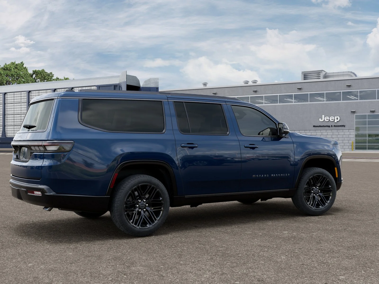 New 2026 Fathom Blue Pearlcoat Jeep Limited Reserve image 6