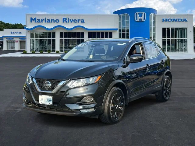 Used 2021 Magnetic Black Pearl Nissan SV image 2