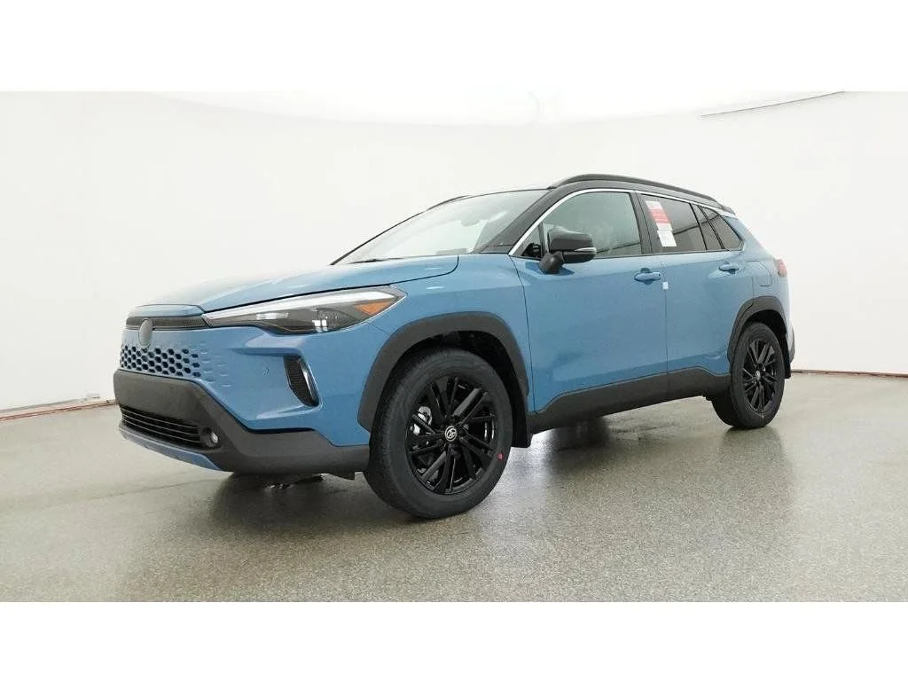 New 2026 Cavalry Blue with Jet Black roof Toyota Hybrid XSE image 22