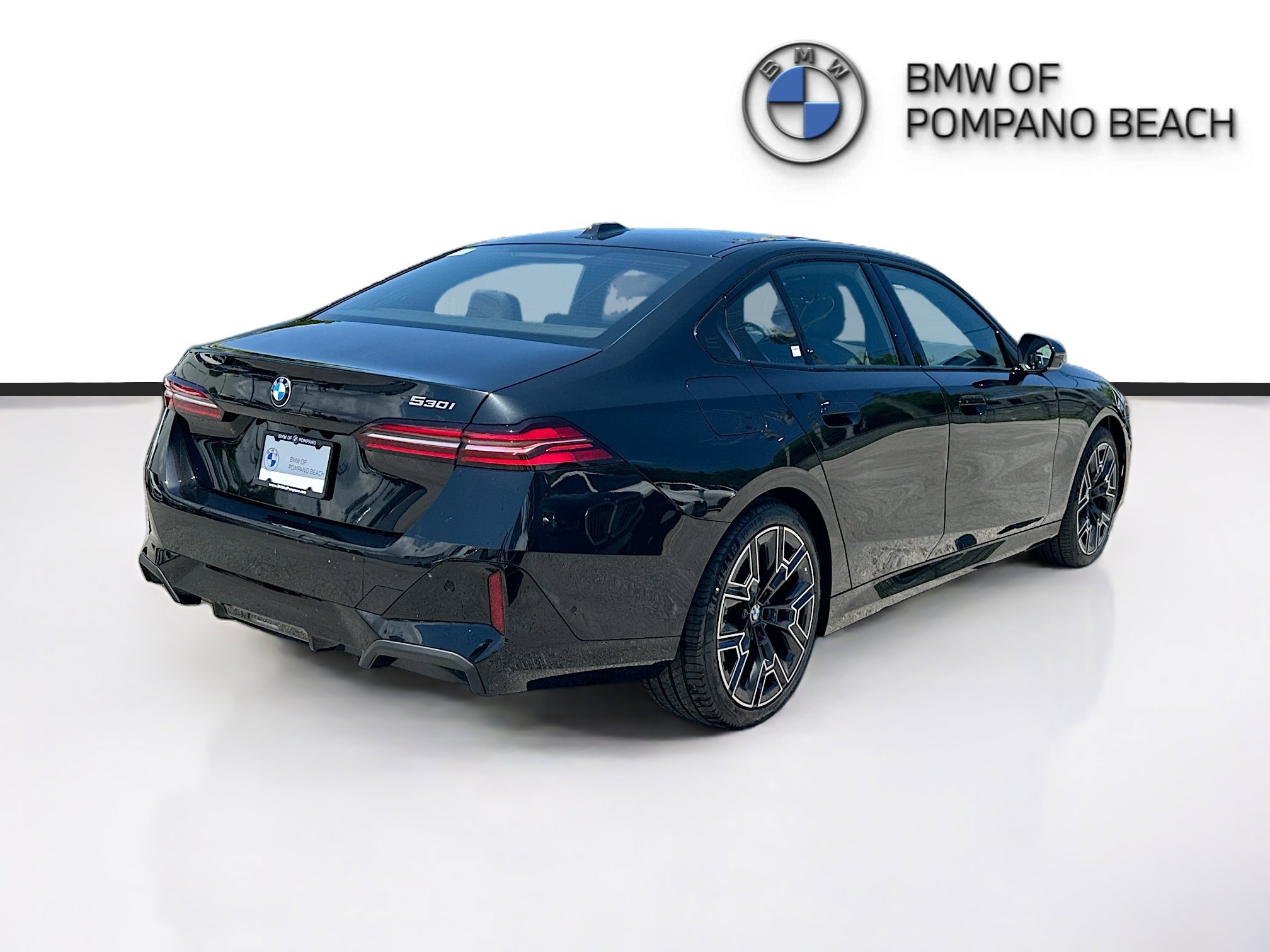 New 2027 Black Sapphire Metallic BMW 530i image 6