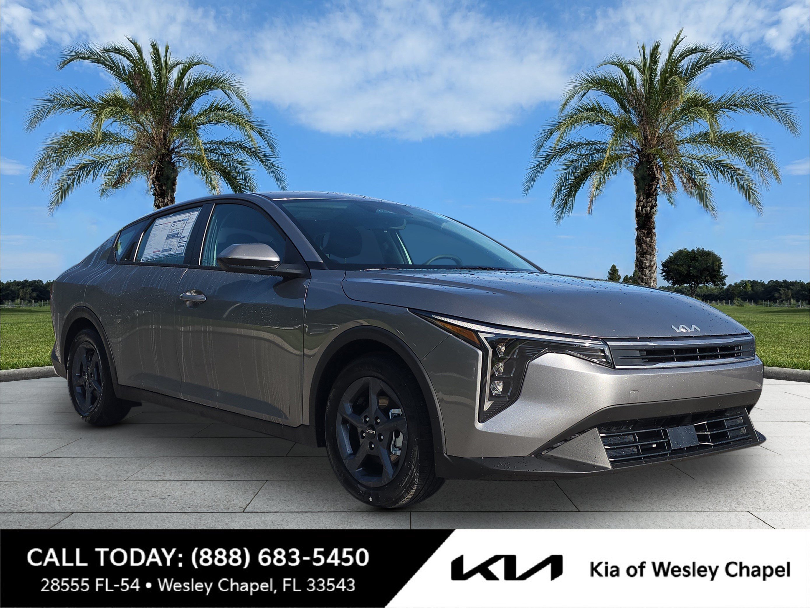 New 2026 Steel Gray Kia LXS image 1