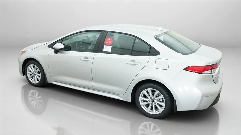 New 2027 Classic Silver Metallic Toyota LE image 15