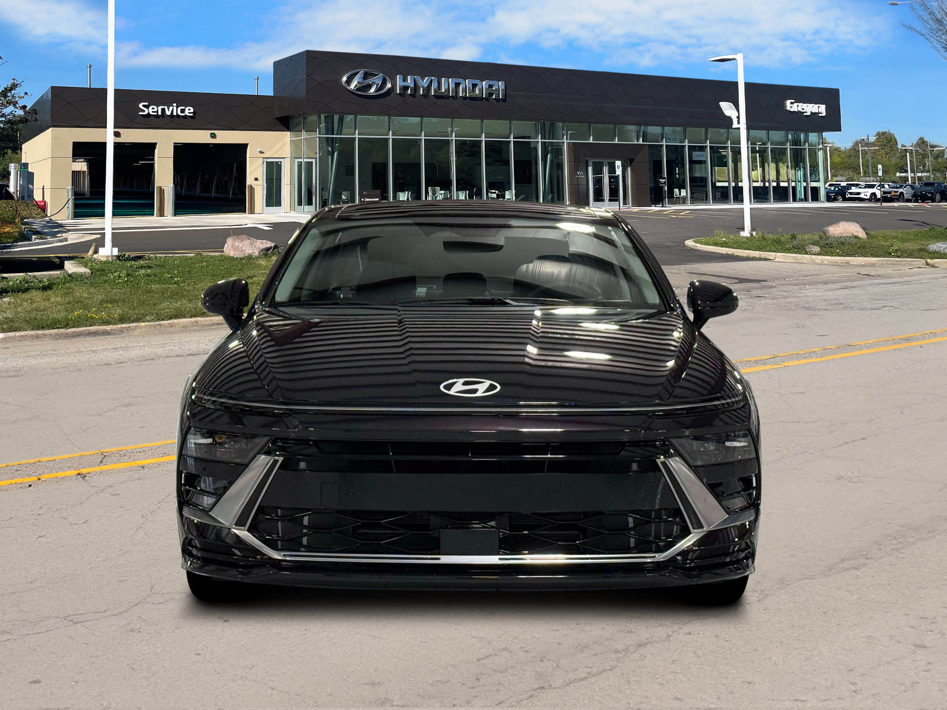 New 2026 Blue Hyundai SEL image 12