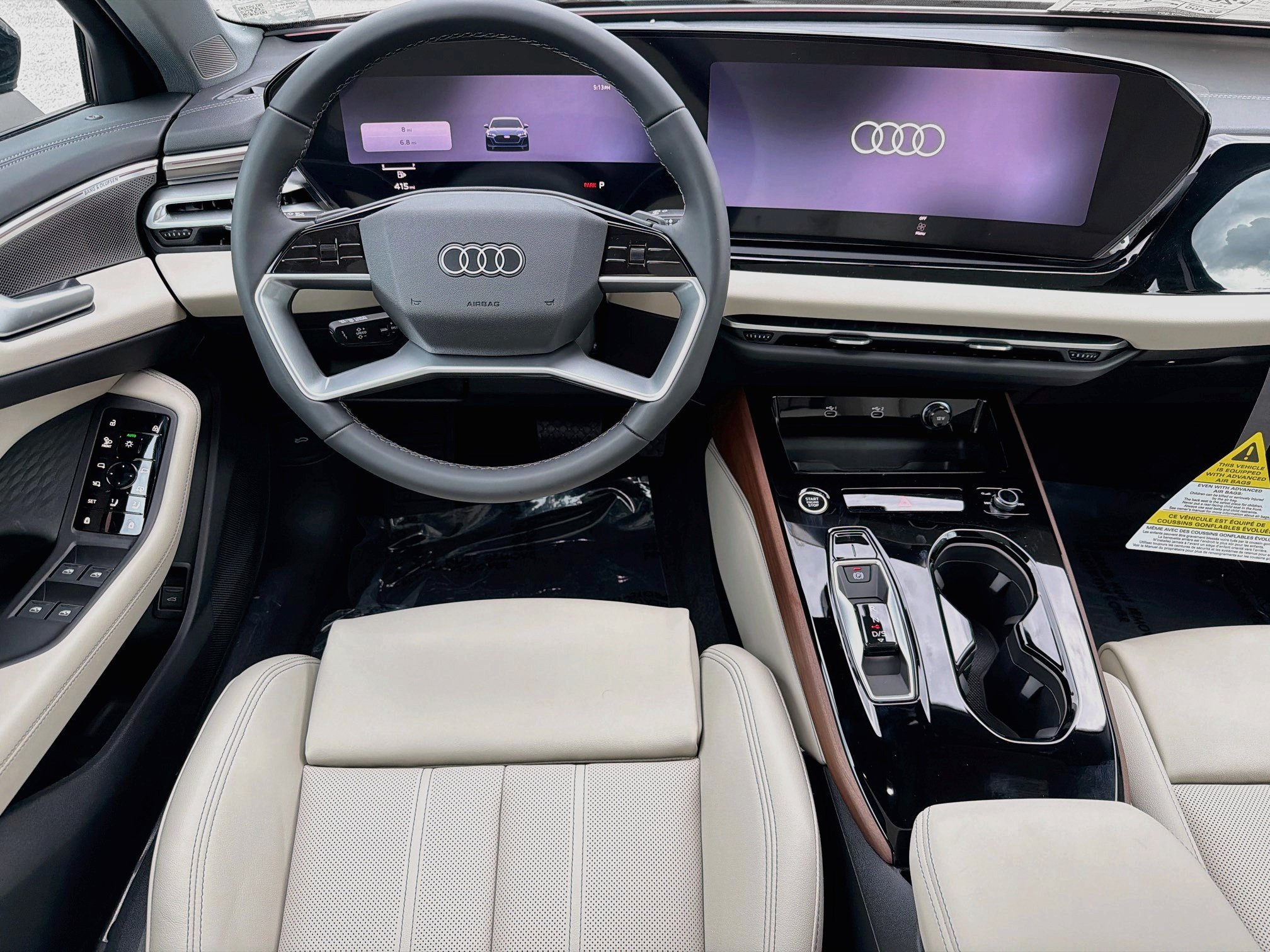 New 2026 Firmament Blue Metallic Audi Premium Plus image 17