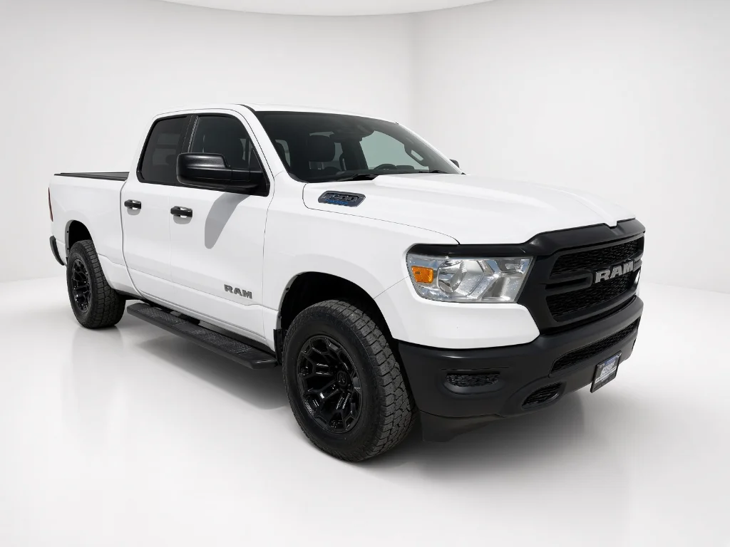 Used 2022 Bright White Clearcoat Ram Tradesman image 6