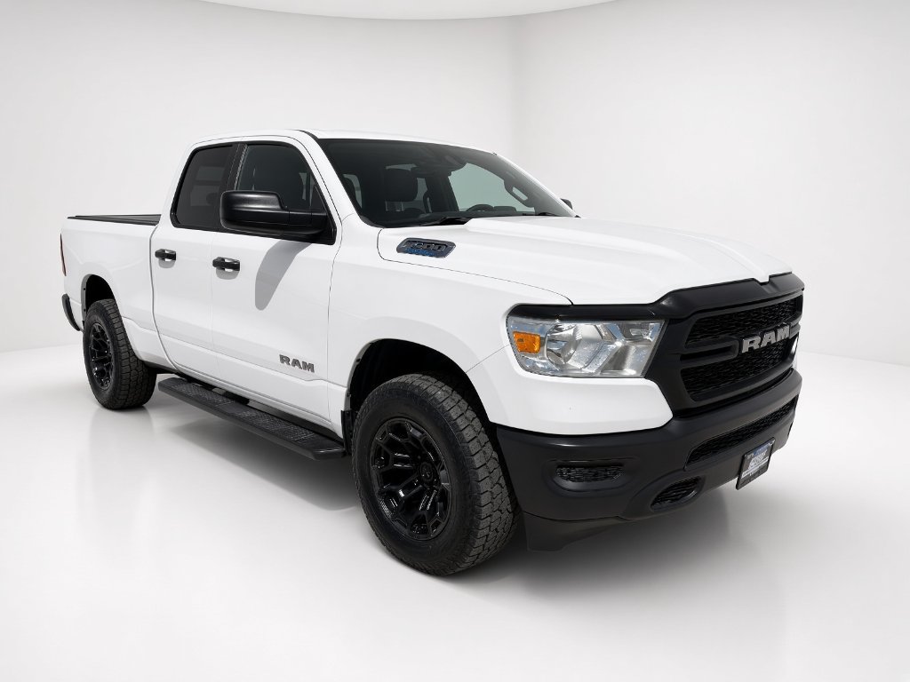Used 2022 Bright White Clearcoat Ram Tradesman image 6
