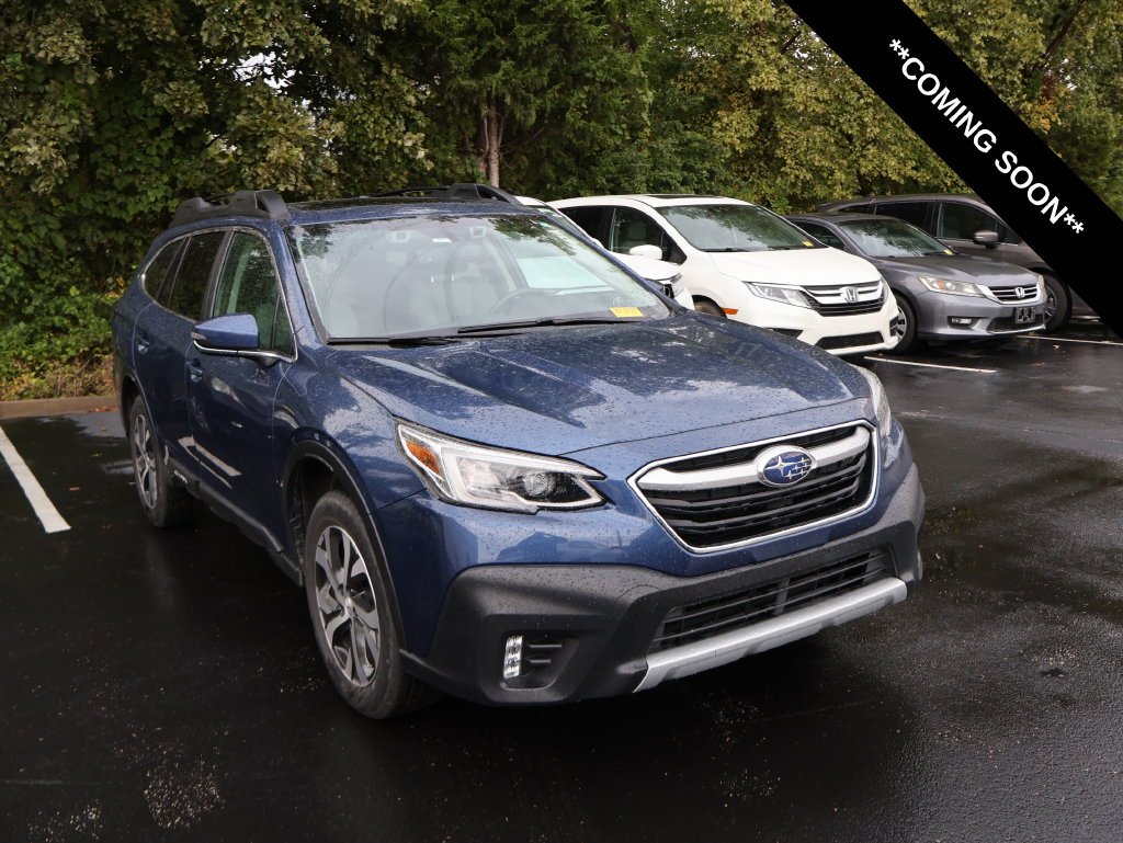 Used 2022 Blue Subaru Limited image 1