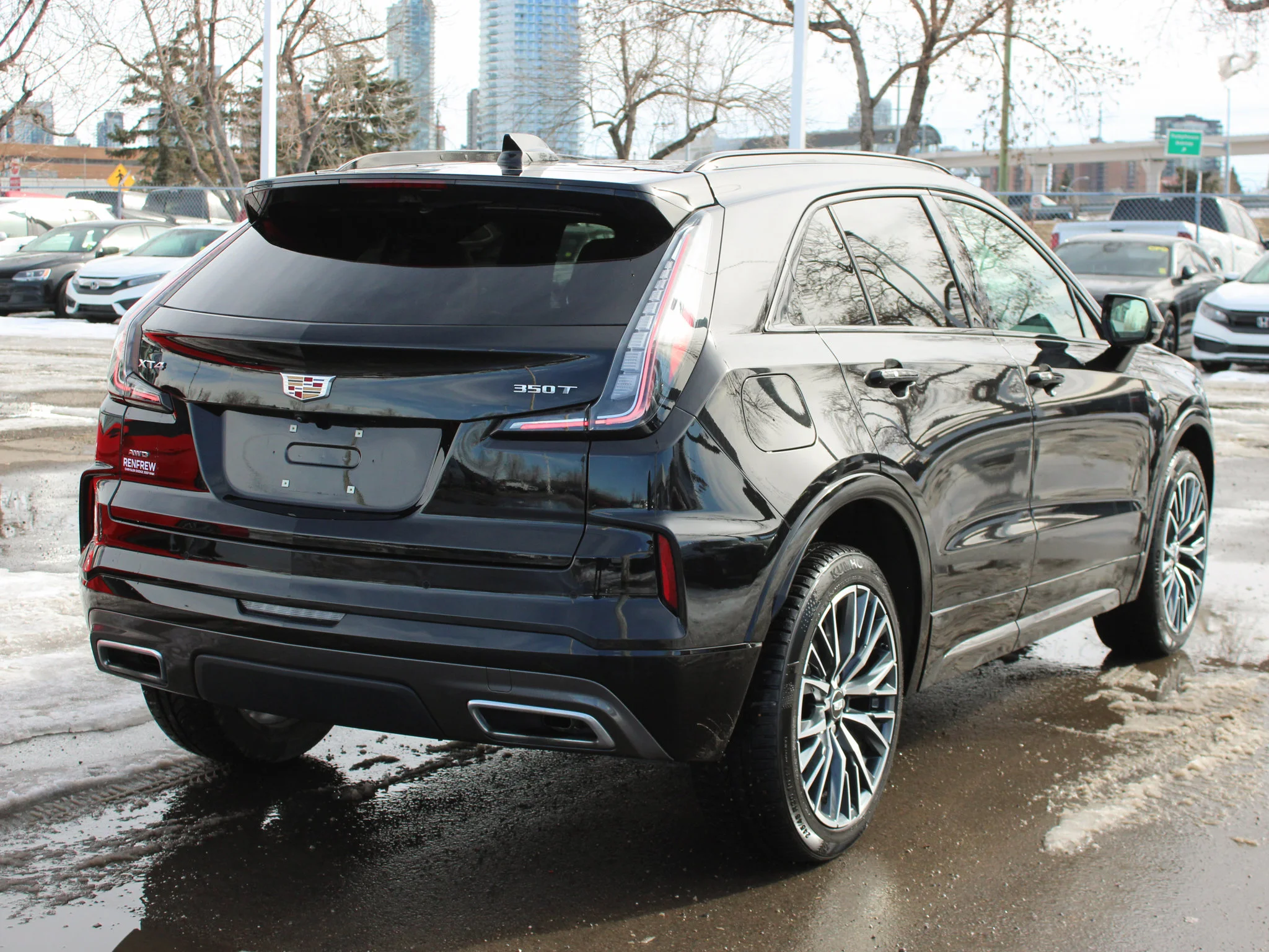 Certified Used 2024 Black Cadillac AWD Sport * 3M PPF | Winter Tires | Adaptive Cruise | Brown Leather | Head-Up Display image 17