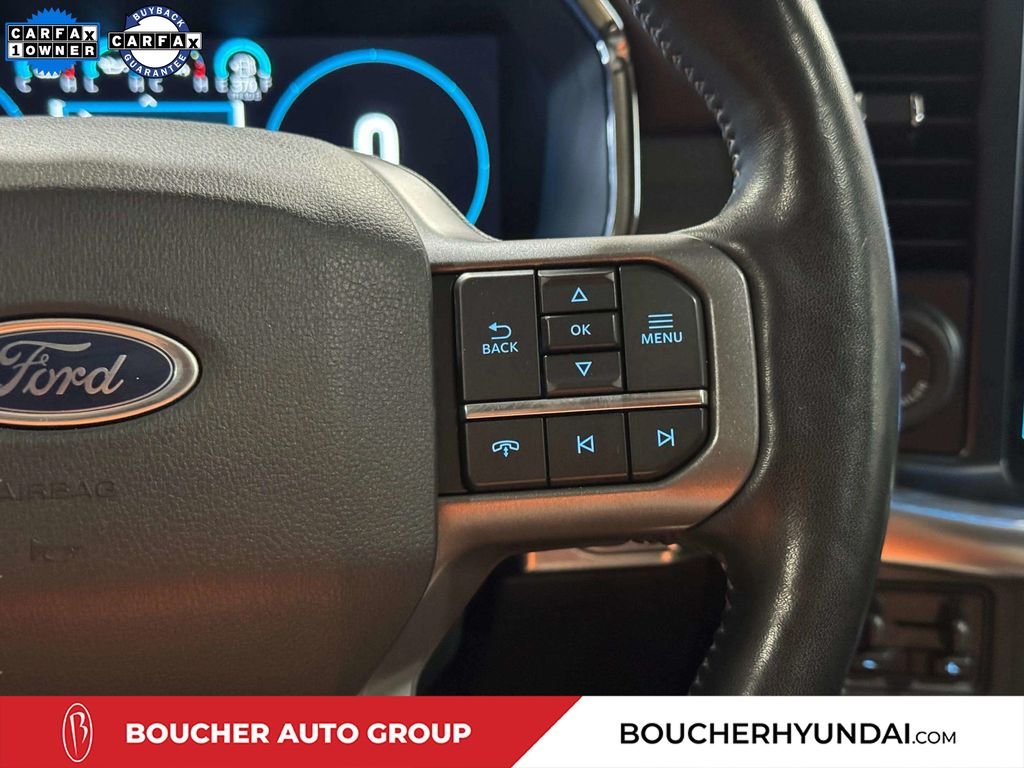 Used 2022 Carbonized Gray Metallic Ford Lariat image 16