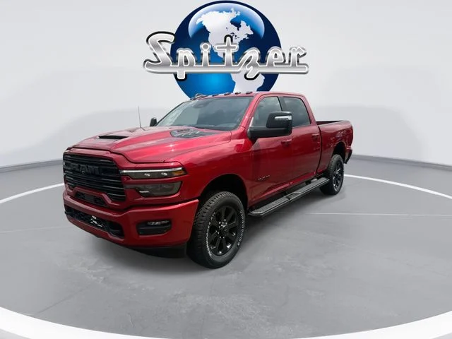 New 2026 Molten Red Pearl-Coat Exterior Paint RAM Laramie image 5