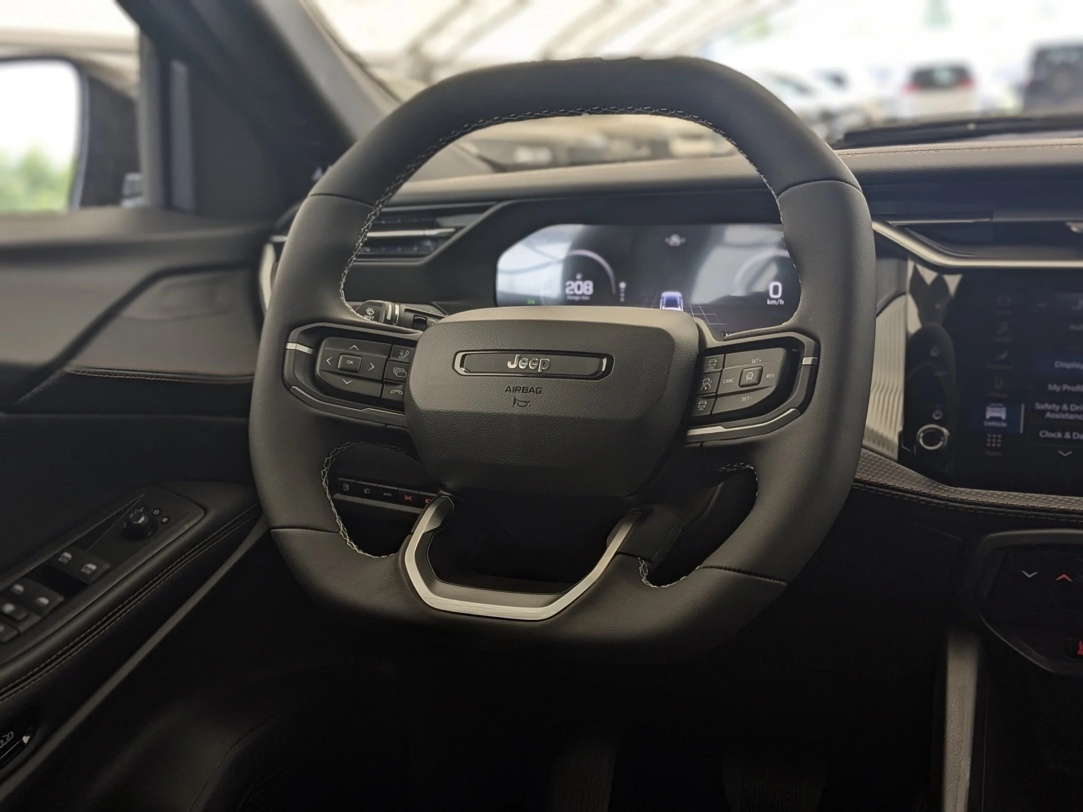 New 2026 Grey Jeep Limited - - Hybrid - Dual-Pane Pano Sunroof - Capri Leatherette - Power Liftgate & More! image 16
