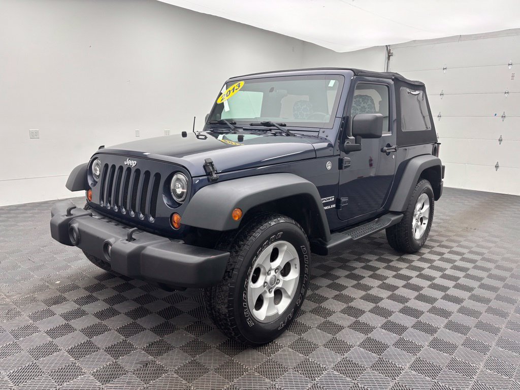 Used 2013 Jeep Wrangler Sport with VIN 1C4AJWAG7DL599810 for sale in Troy, OH