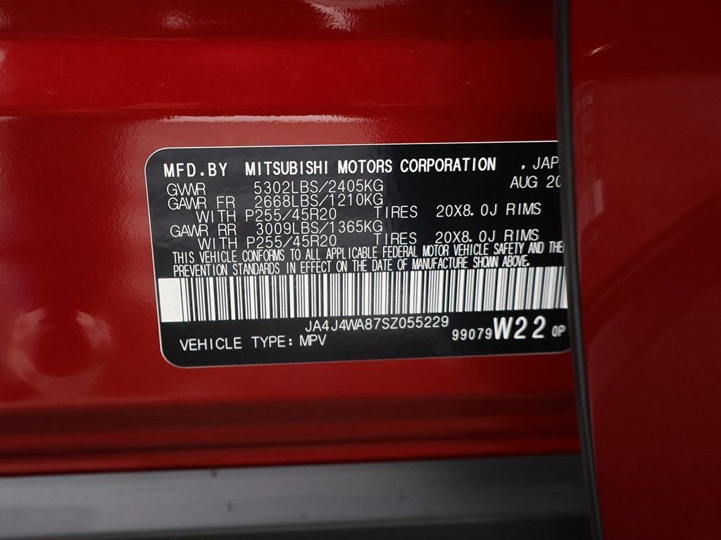 New 2025 Red Mitsubishi SEL image 60