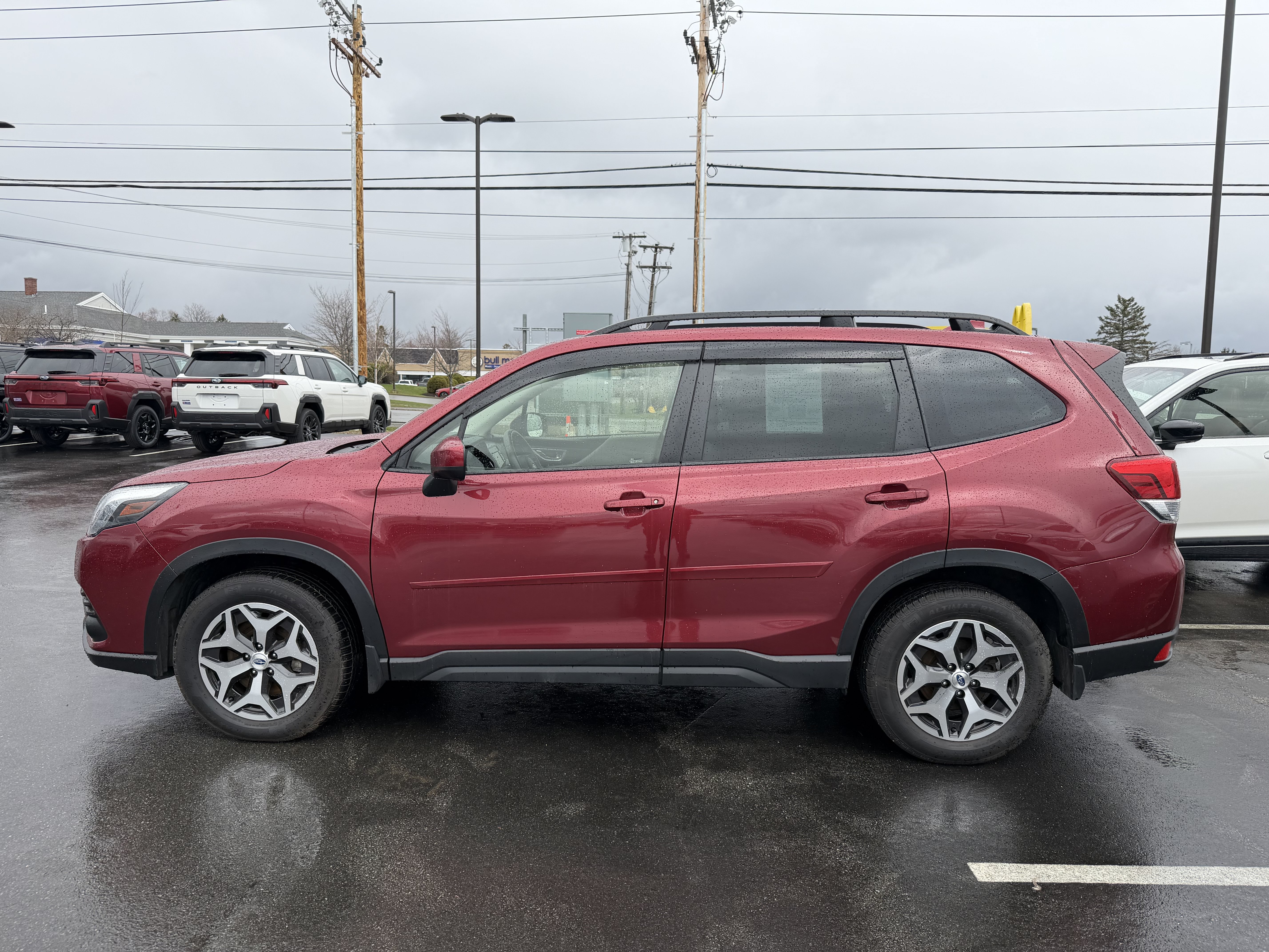 Used 2023 Crimson Red Pearl Subaru Premium image 2