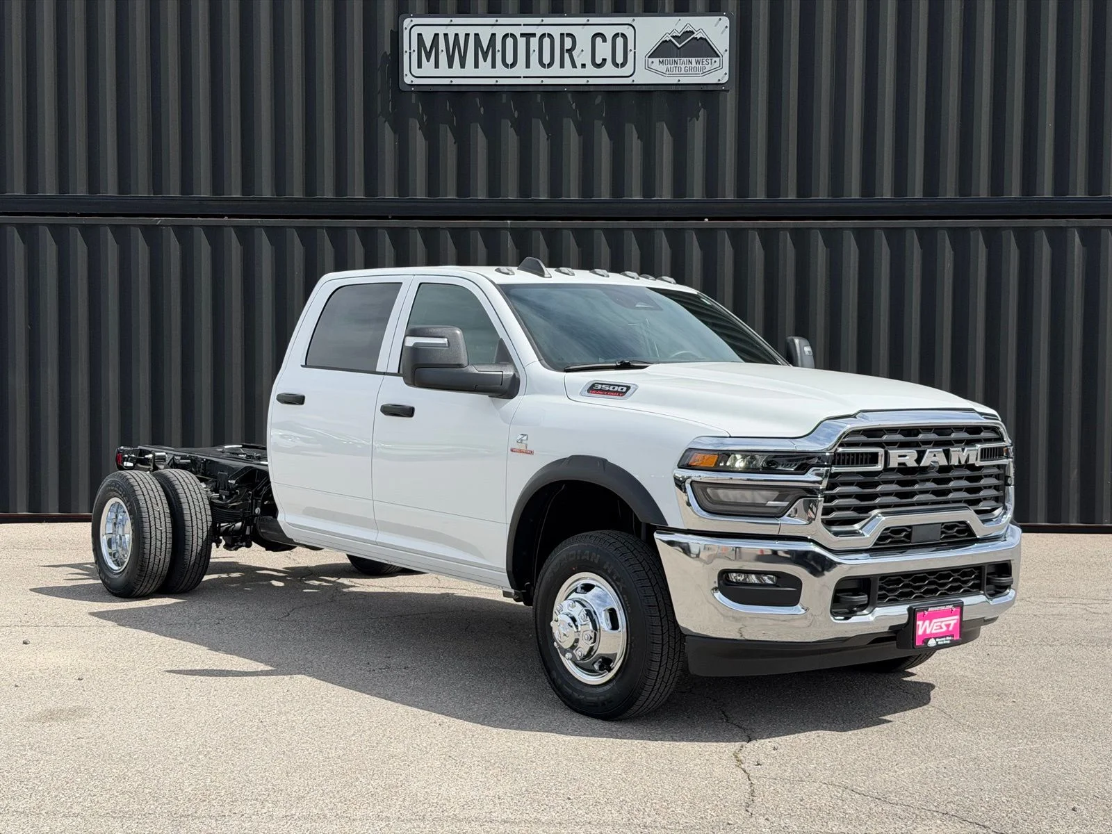 New 2026 Bright White Clearcoat RAM Tradesman image 1