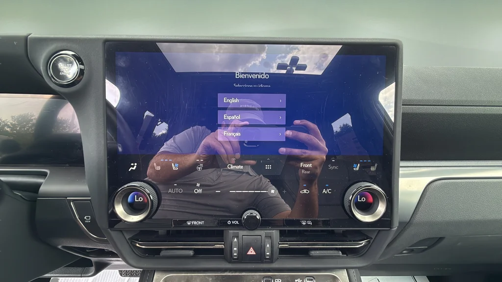 Certified Used 2025 White Lexus 550 Premium+ image 29