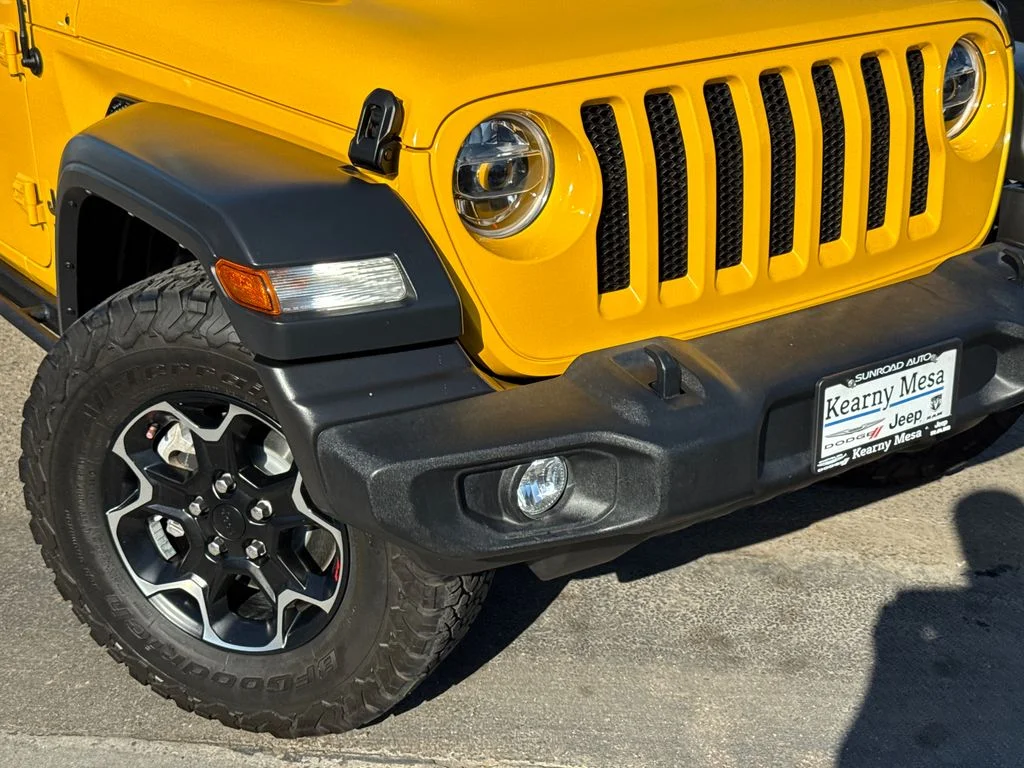 Used 2021 Yellow Jeep Unlimited Sport S image 6