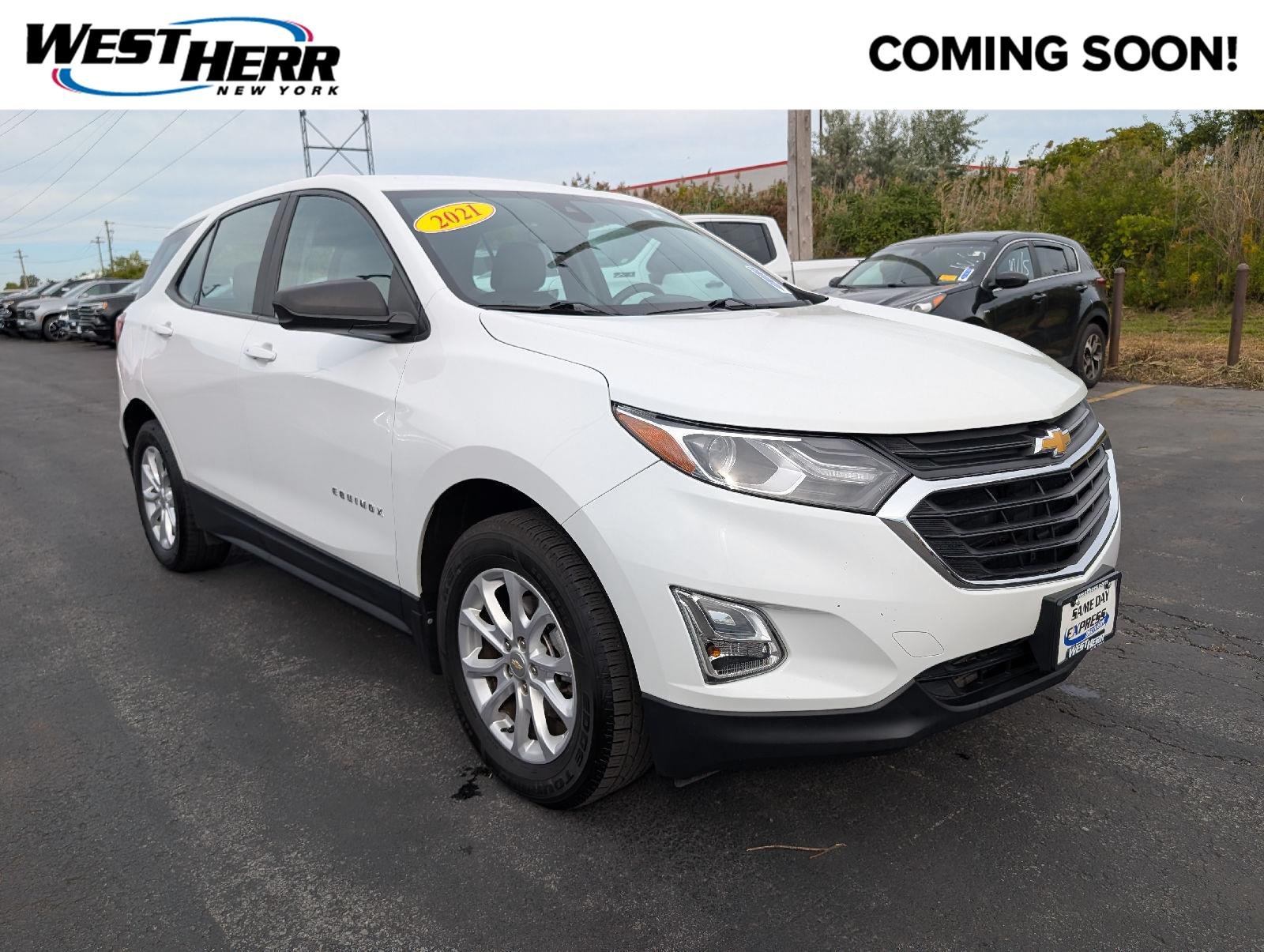 Used 2021 Summit White Chevrolet LS image 1