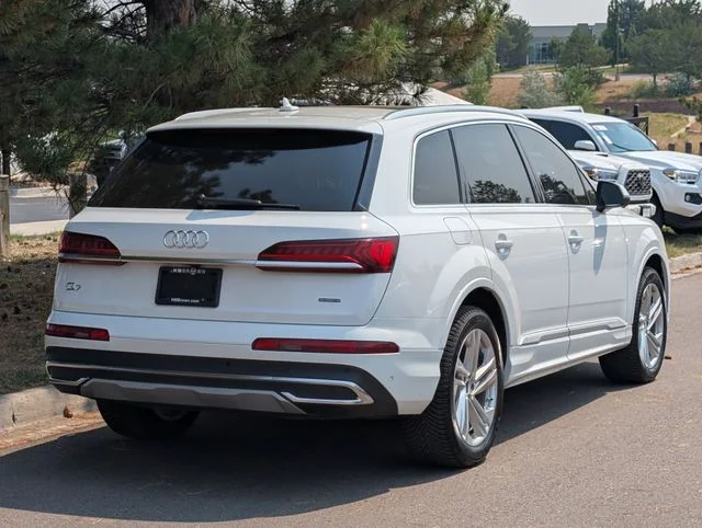 Used 2022 Glacier White Metallic Audi 55 Premium Plus image 3