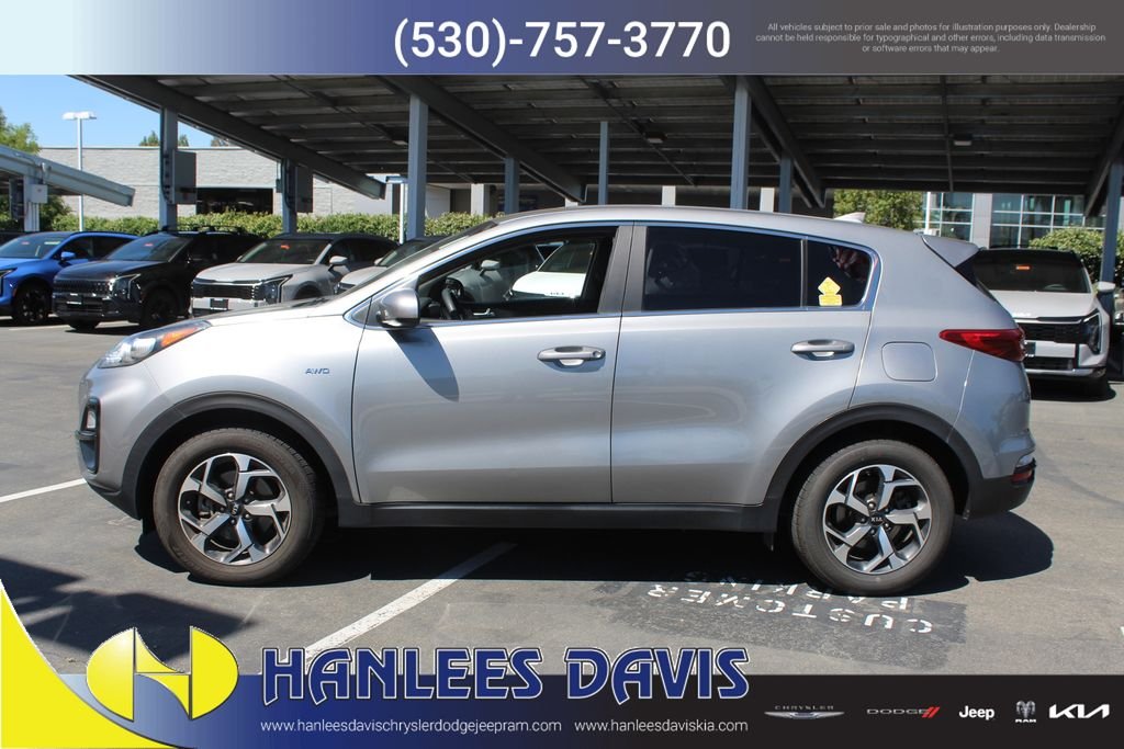 Used 2022 Kia Sportage LX with VIN KNDPMCAC3N7980724 for sale in Davis, CA