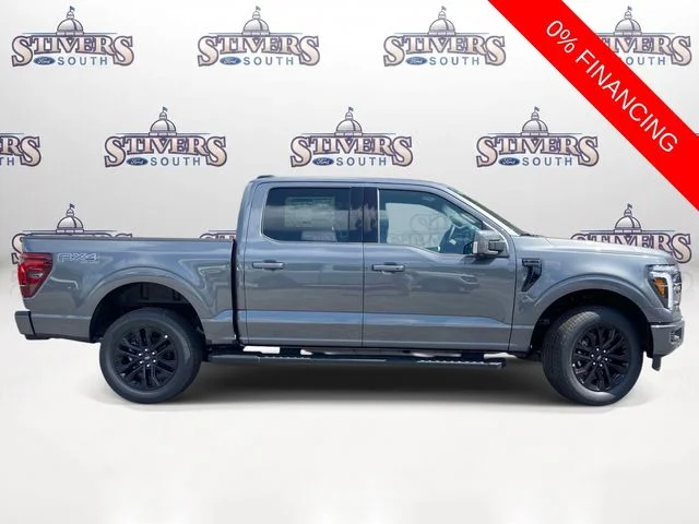 New 2026 Carbonized Gray Metallic Ford Lariat image 2