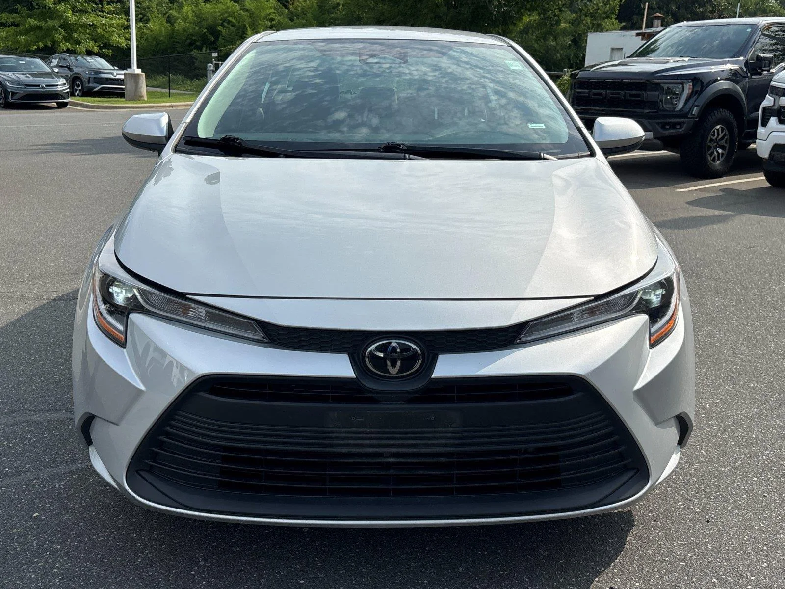 Used 2024 Classic Silver Metallic Toyota LE image 8