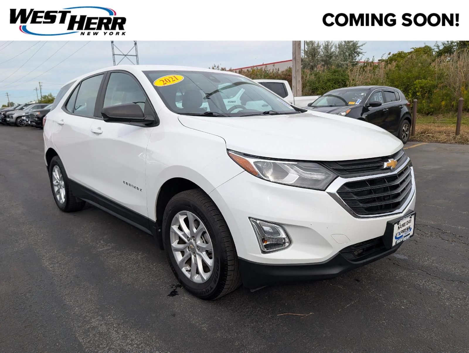 Used 2021 SUMMIT WHITE Chevrolet LS image 1