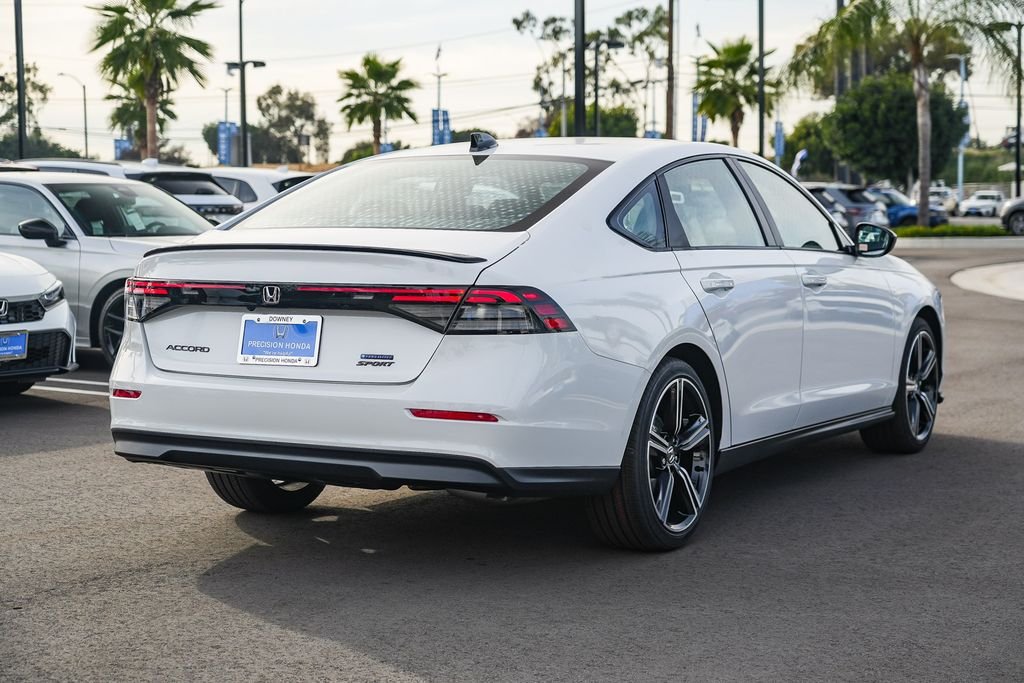New 2026 Platinum White Pearl Honda Sport image 9