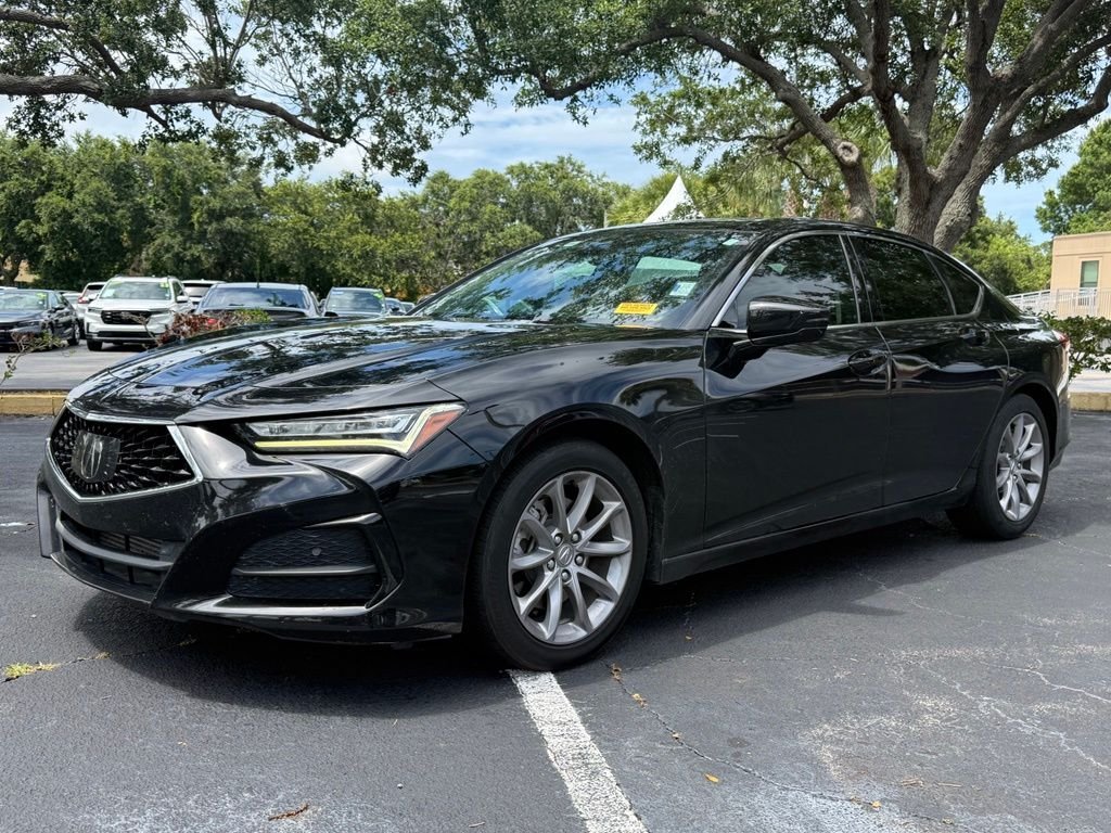 Used 2021 Black Acura Base image 1