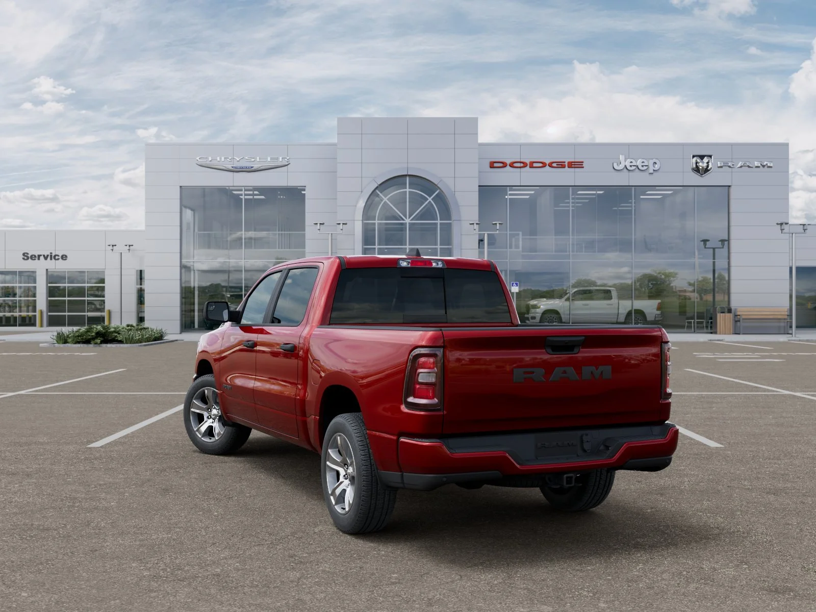 New 2026 Molten Red Pearl-Coat Exterior Paint RAM Express image 34