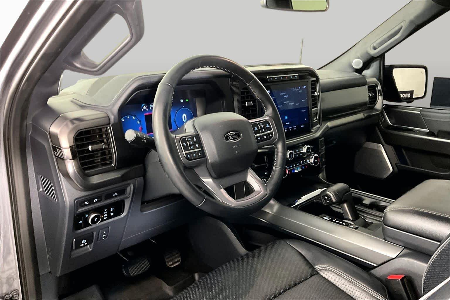 Used 2024 Carbonized Gray Metallic Ford LARIAT image 16