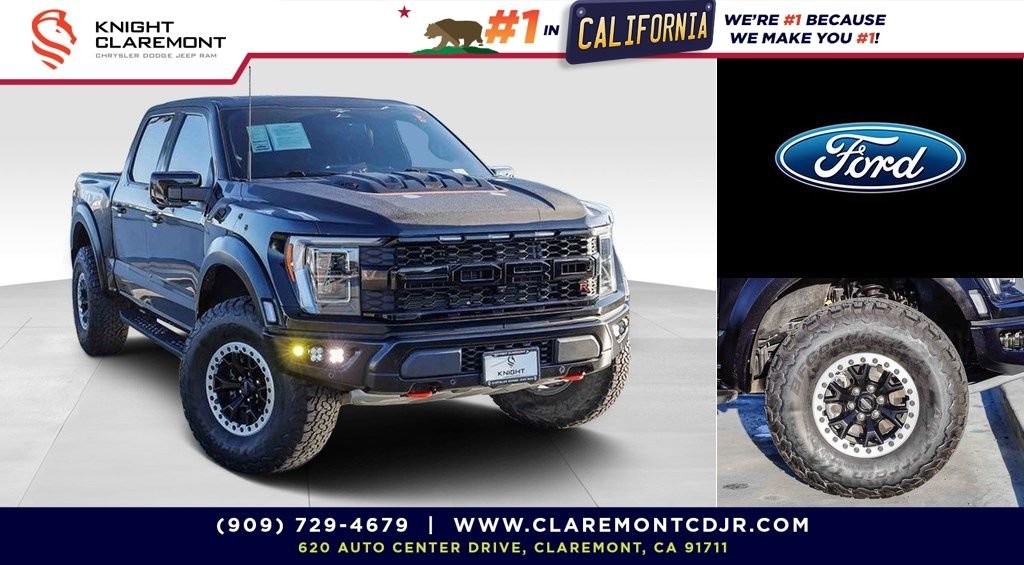 Used 2023 Black Metallic Ford Raptor image 1