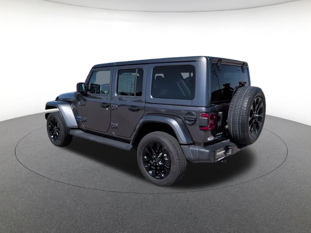 Used 2025 Gray Jeep Sahara 4xe image 12