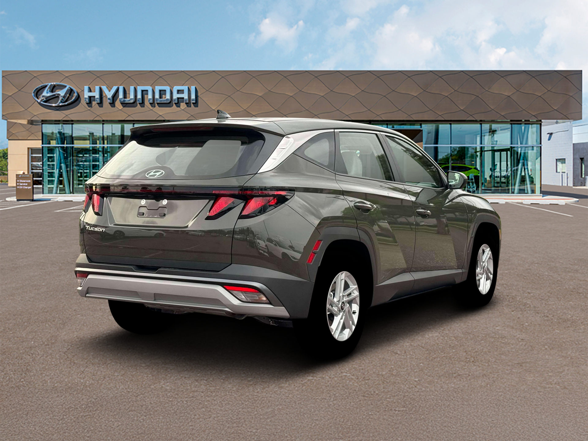 New 2026 Green Hyundai SE FWD image 7