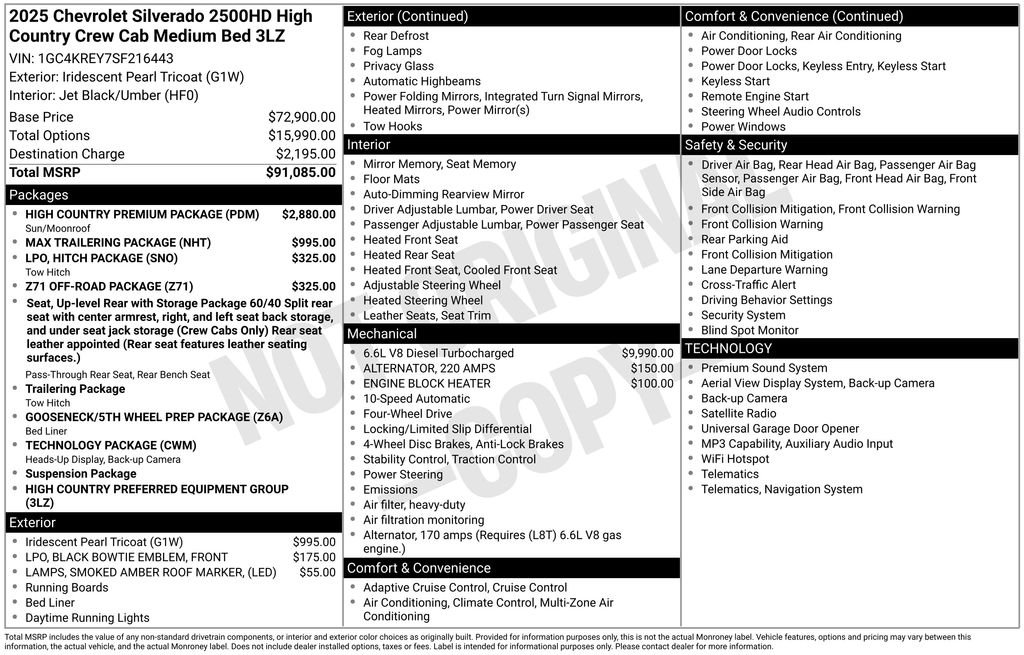 Used 2025 Beige Chevrolet High Country image 24