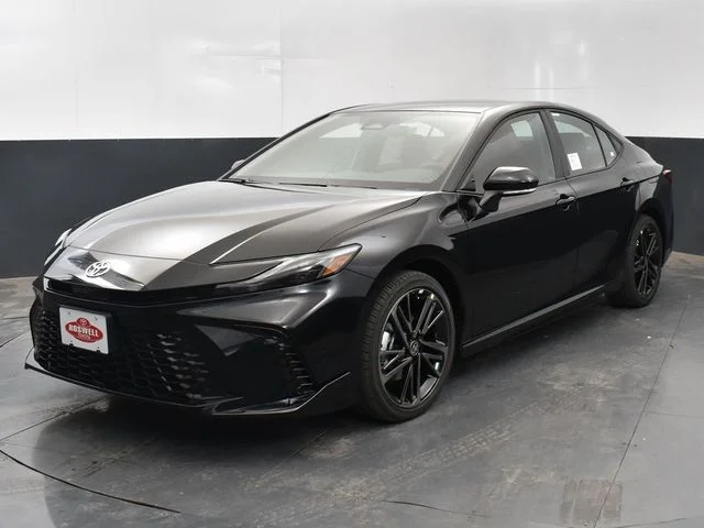 Used 2025 Black Toyota XSE image 3