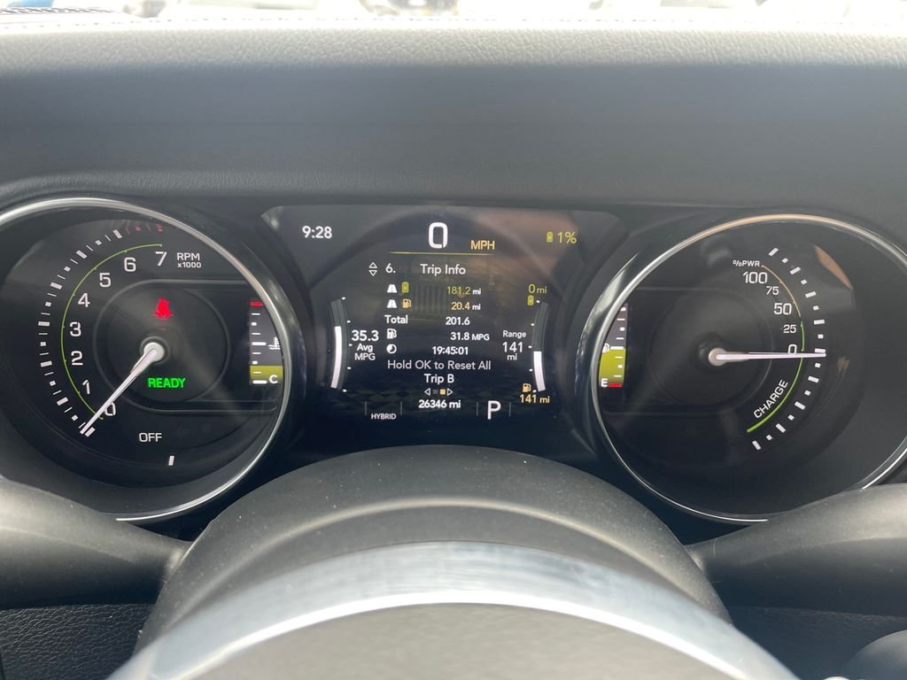 Used 2023 Green Clearcoat Jeep Sahara 4xe image 16