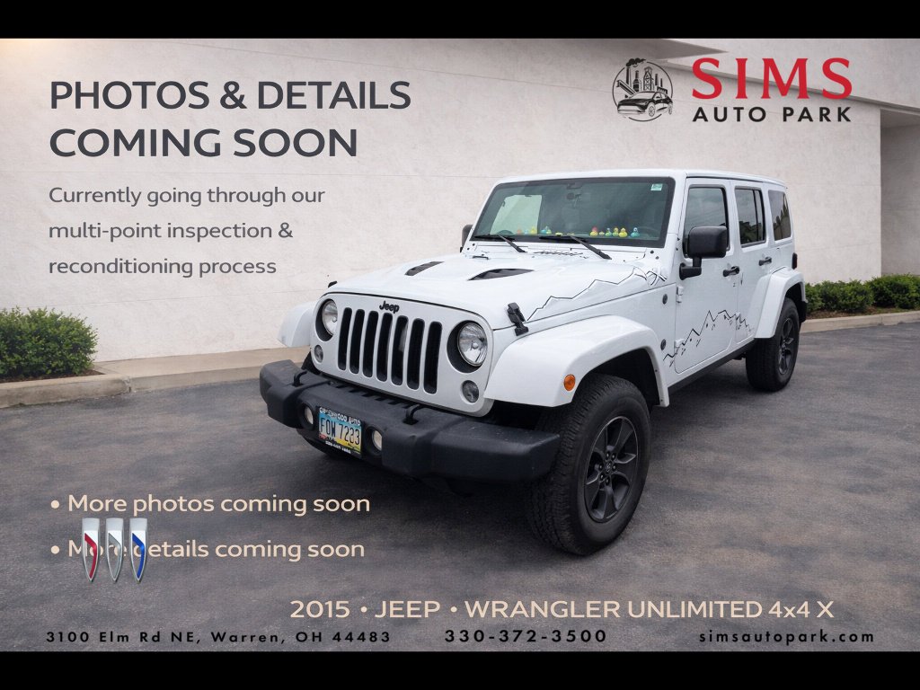 2015 Jeep Wrangler Unlimited X
