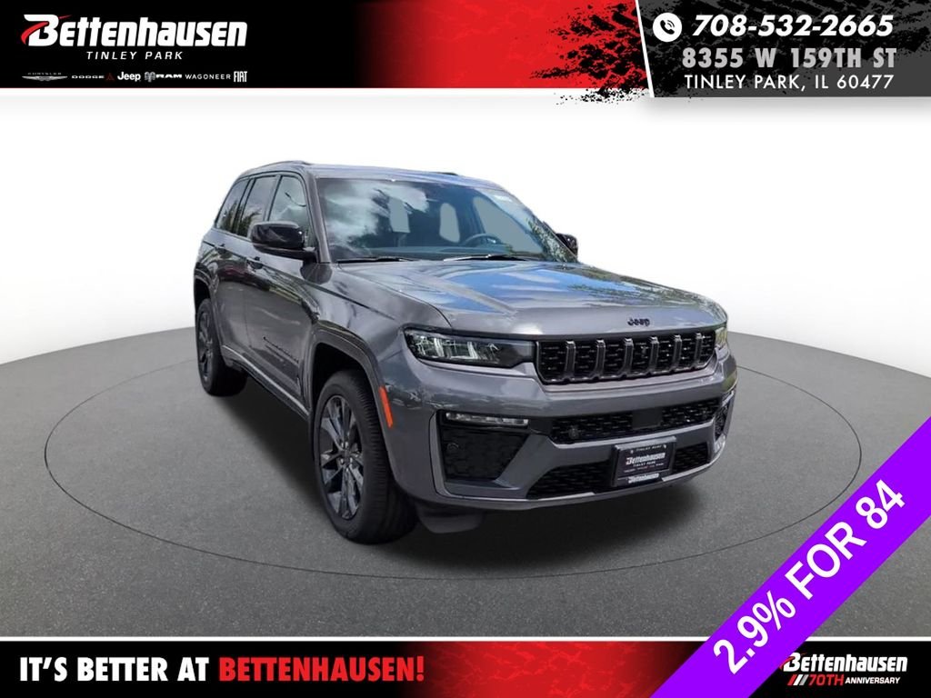 New 2026 Baltic Gray Metallic Clear-Coat Exterior Paint Jeep Limited Reserve image 2