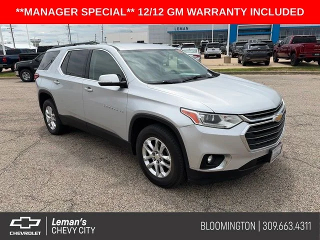 2019 Chevrolet Traverse LT for sale at Leman's Chevy City