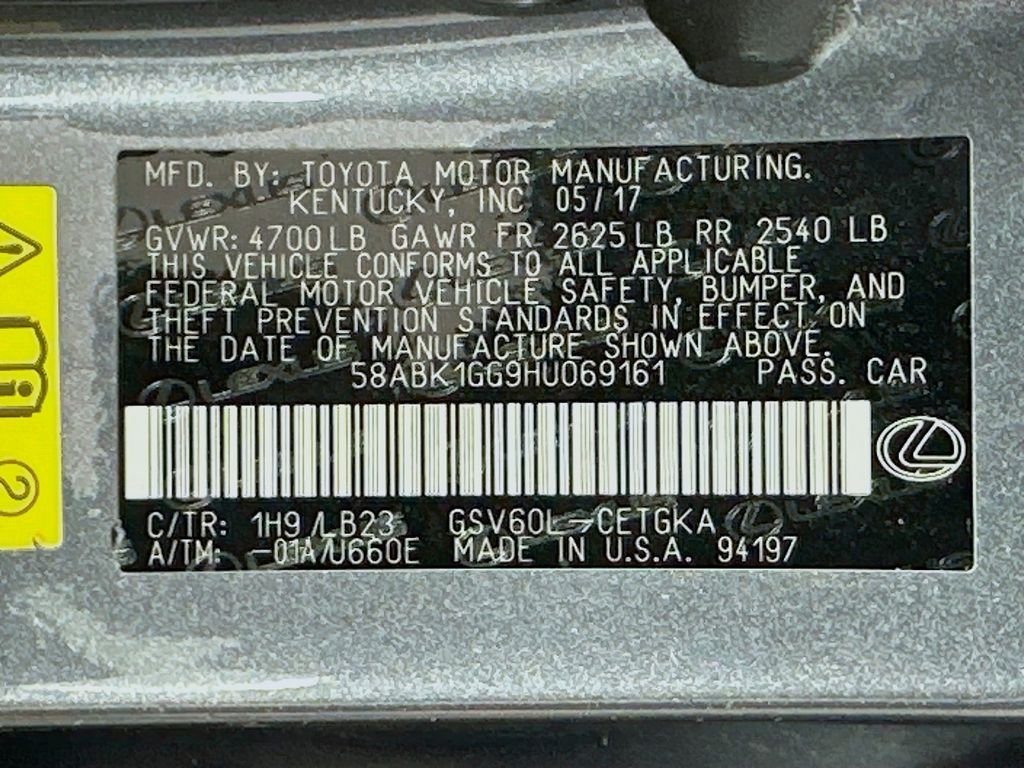 Used 2017 Gray Lexus 350 image 33