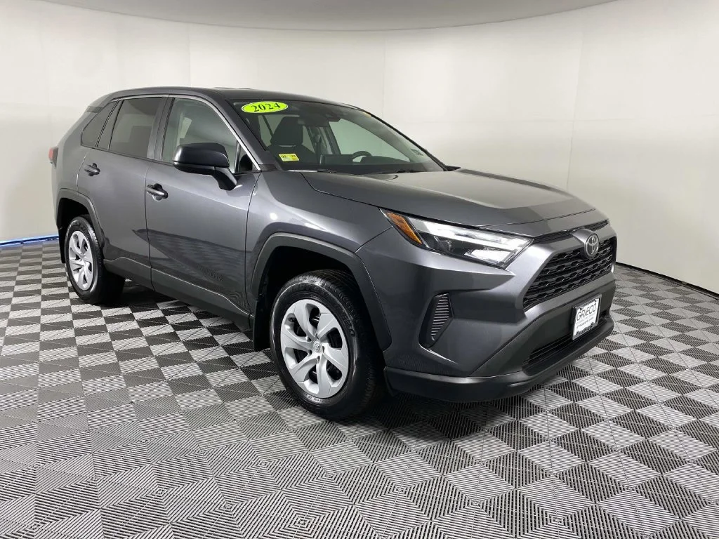 Used 2024 Magnetic Gray Metallic Toyota LE image 1