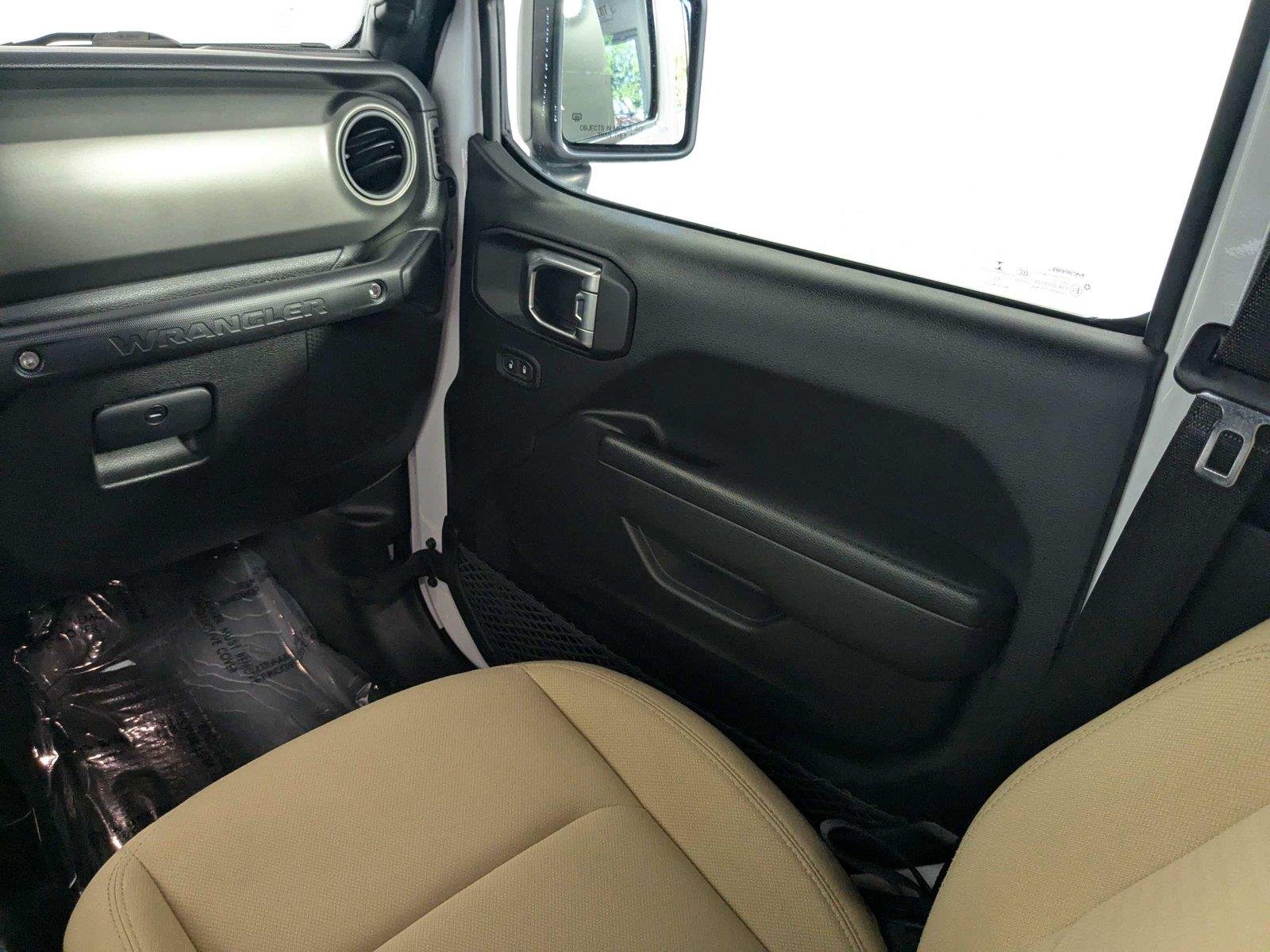 Used 2022 Bright White Clearcoat Jeep Unlimited Sport S image 38