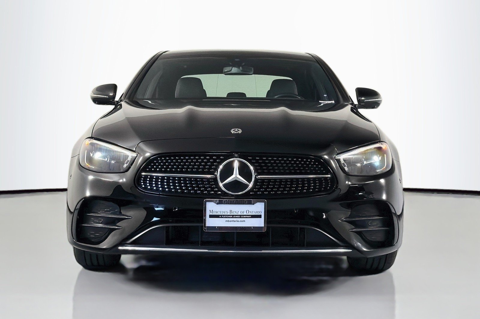 Certified Used 2021 Black Mercedes-Benz E 350 image 2