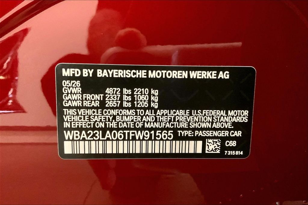 Used 2026 Red Metallic BMW 330i xDrive image 10