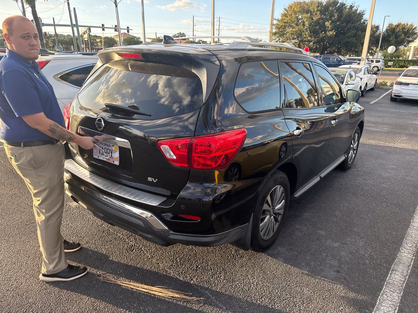Used 2020 Black Nissan SV image 6