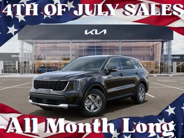 New 2026 Ebony Black Kia LX image 1