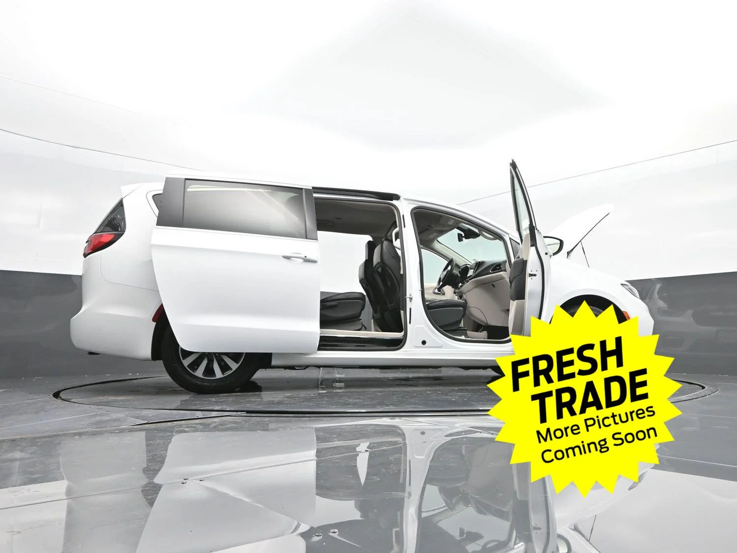 Used 2023 Bright White Clearcoat Chrysler Hybrid Touring L image 48