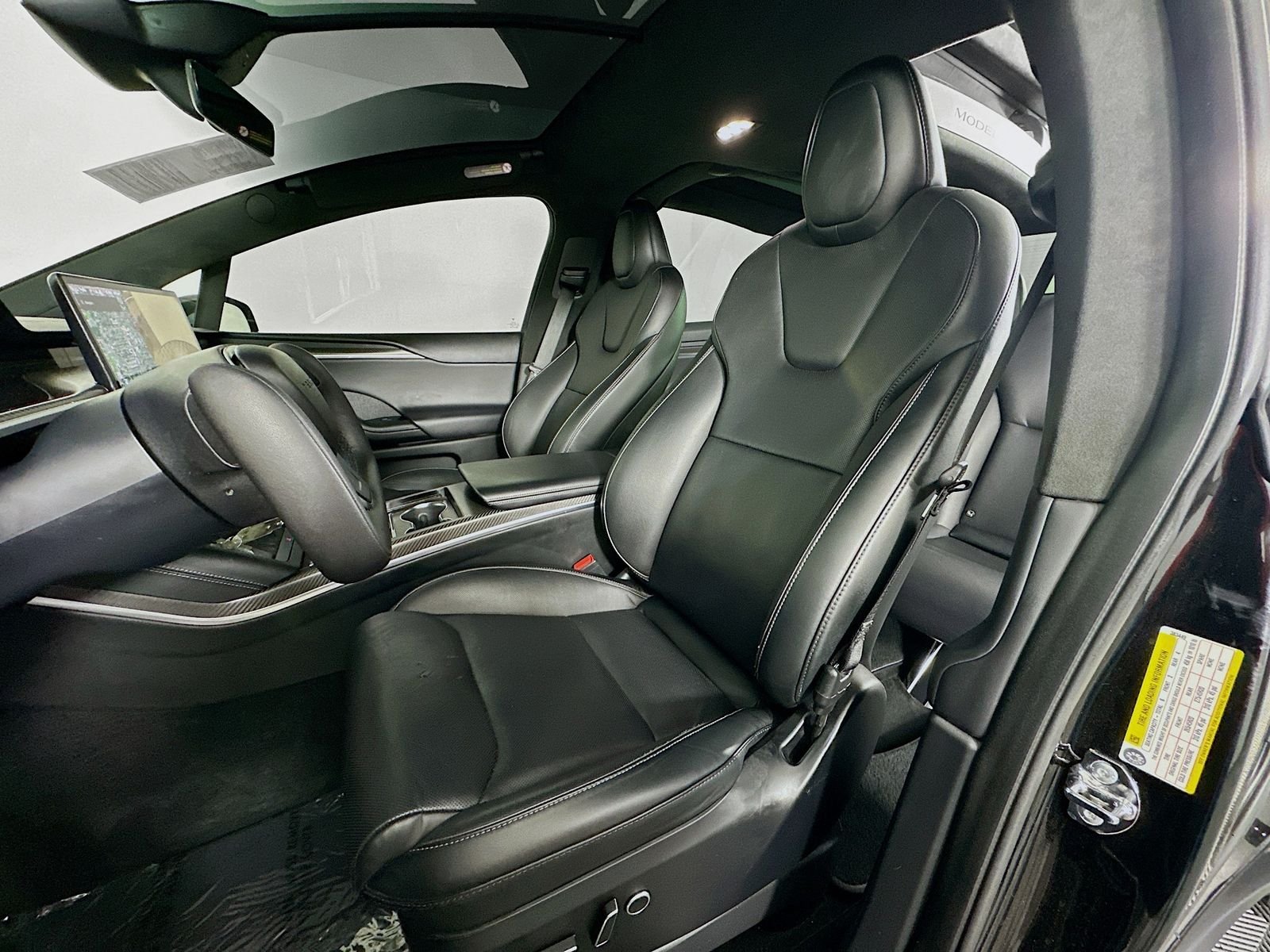 Used 2023 Solid Black Tesla Plaid image 20