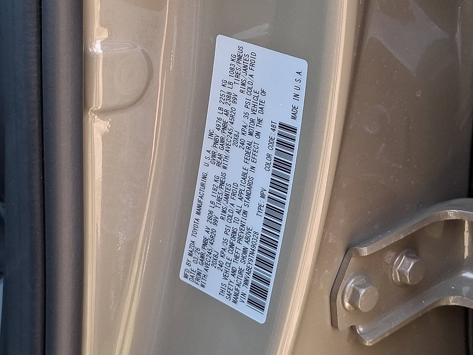 New 2026 Zircon Sand Metallic Mazda 2.5 Turbo Premium Plus AWD image 11